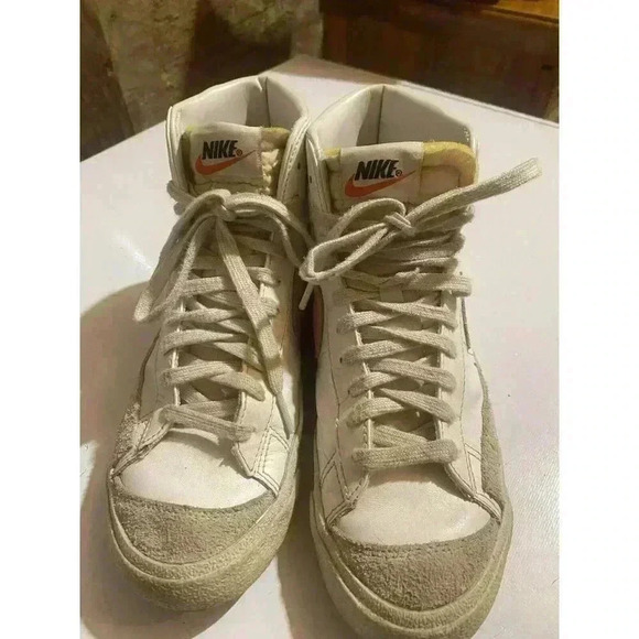 Nike Blazer Mid 77 White Pink Foam Womens‎ Size 7.5 - Picture 1 of 7